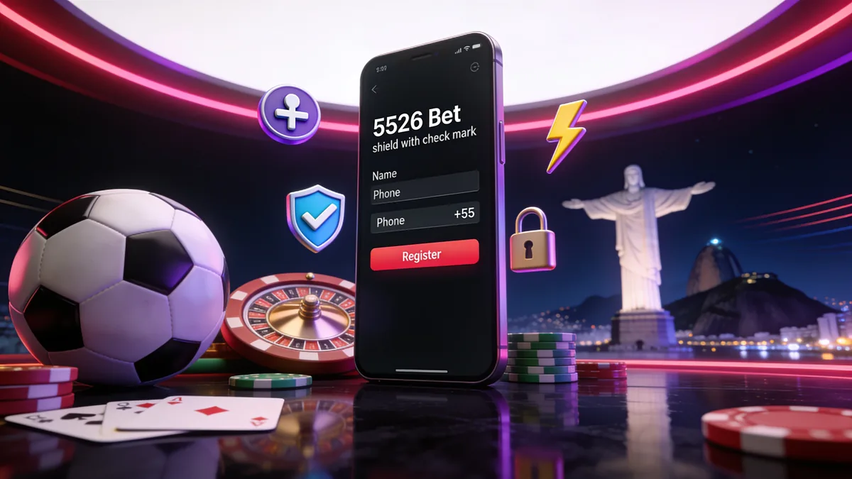 5526 bet no Brasil — Como se Cadastrar na 5526 bet no Brasil